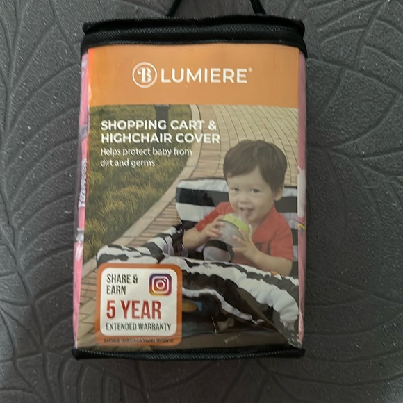 Shopping cart & Highchair cover - Picture 1 of 3